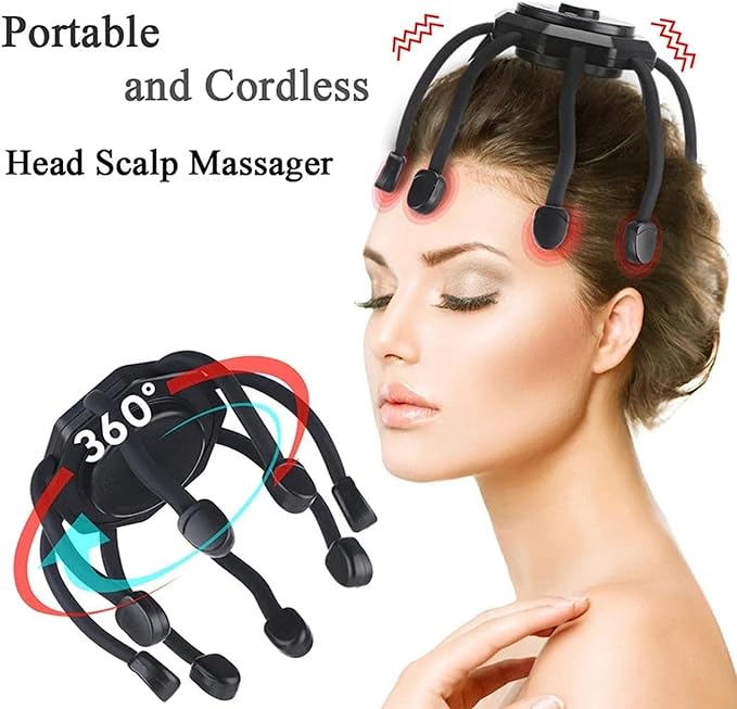 360° Ultra Head Massager - Stress & Migraine Relief