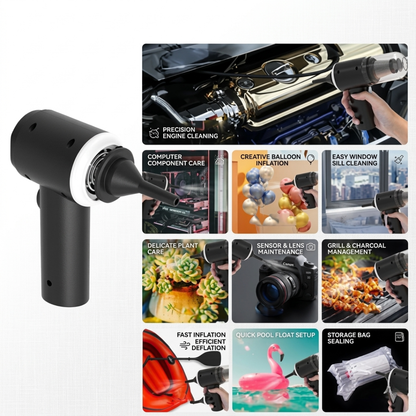 Smart Vacuum & Blower – Portable 2-in-1 Cleaning Solution